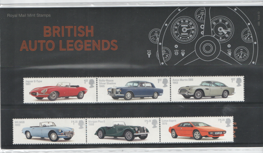 (image for) 2013 British Auto Legends Royal Mail Presentation Pack 488 - Click Image to Close